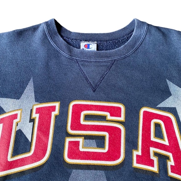 Champion 100 Atlanta USA Olympics Sweater - Picture 4 of 7
